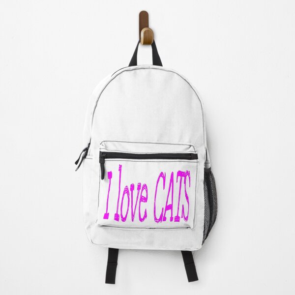 Item preview, I love Cats Beautiful Pink Typography designed and sold by adlkh.