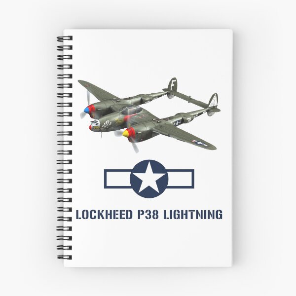 Item preview, Aviones de la Segunda Guerra Mundial Lockheed P-38 Lightning designed and sold by Blok45.