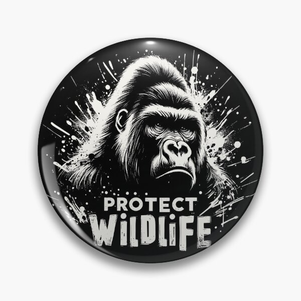 Item preview, Protect Wildlife - Gorilla designed and sold by PrintSoulDesign.
