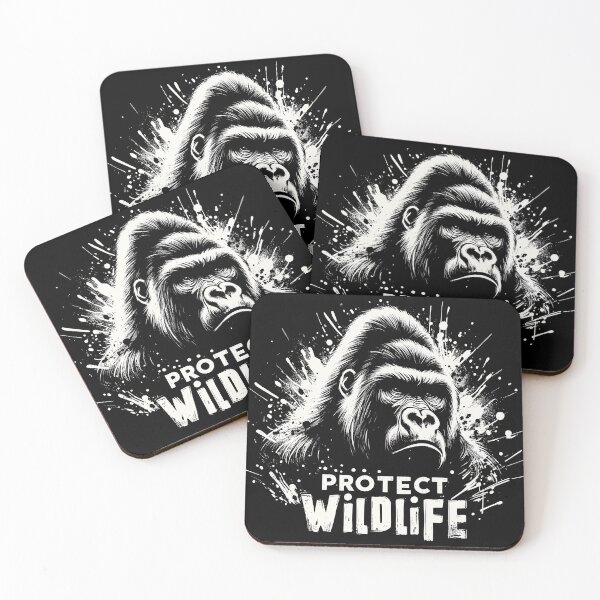 Item preview, Protect Wildlife - Gorilla designed and sold by PrintSoulDesign.