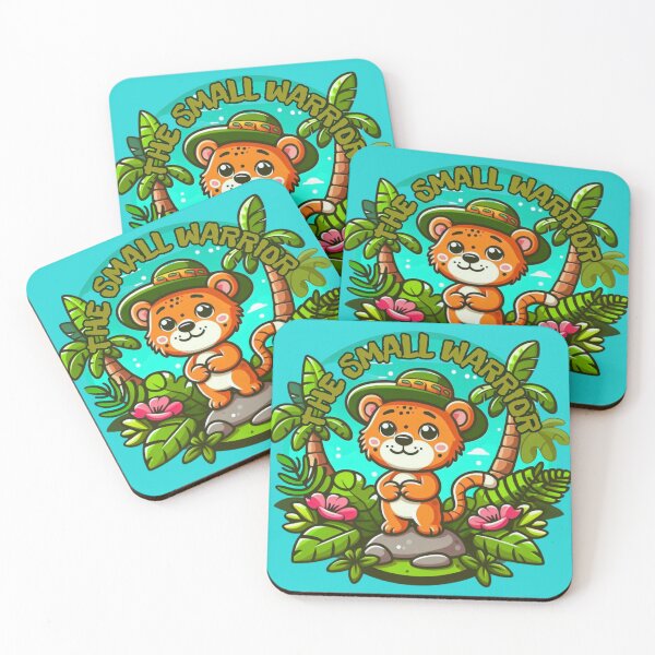 Item preview, The Small Warrior Tiger In Jungle designed and sold by KTGim.