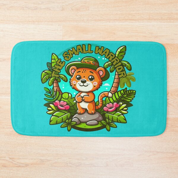 Item preview, The Small Warrior Tiger In Jungle designed and sold by KTGim.