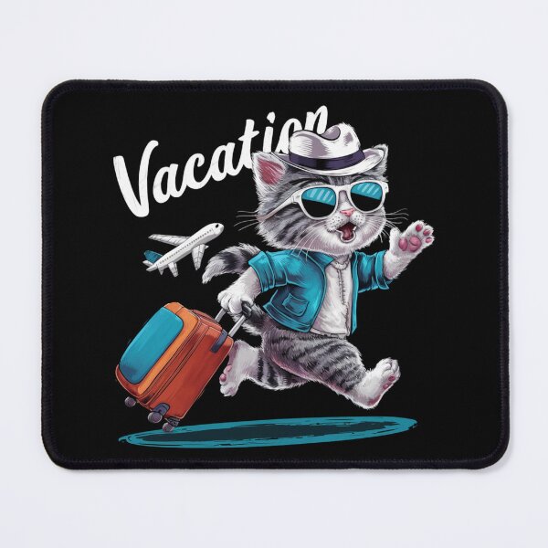 Item preview, Cat Vacation designed and sold by HowMonkeyShop.