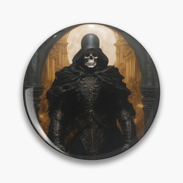 Item preview, Death Allegory - Golden Death Gothic Melancholy designed and sold by JojiKebamura.