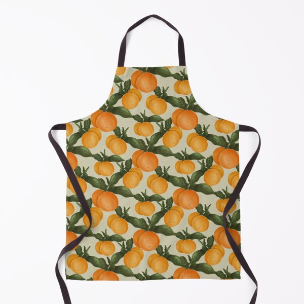 Item preview, Orchard oranges on a textured green background designed and sold by JasmineGDesigns.