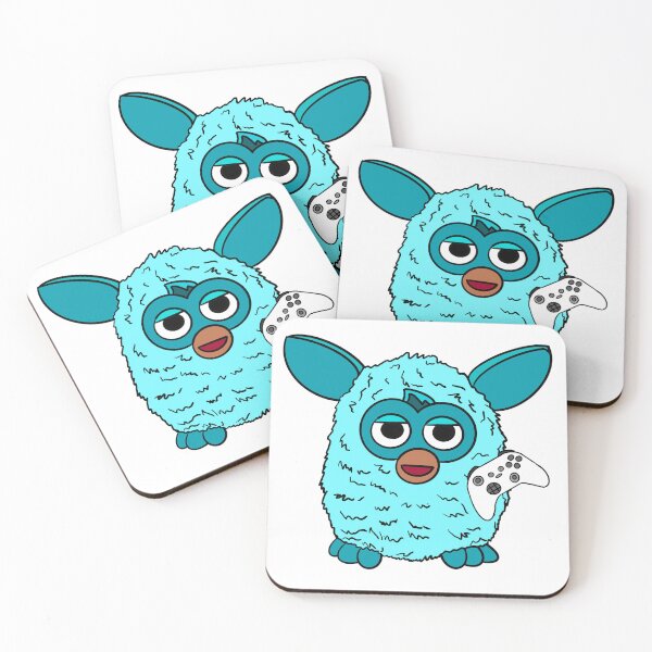 Item preview, Light Blue Gamer Furby designed and sold by Animals-by-JB.