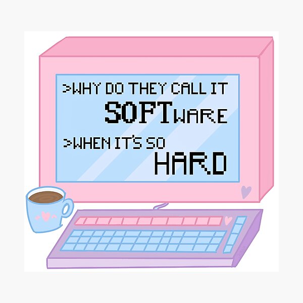 Artikel-Vorschau von Software ist schwer, designt und verkauft von Potatiskatt.