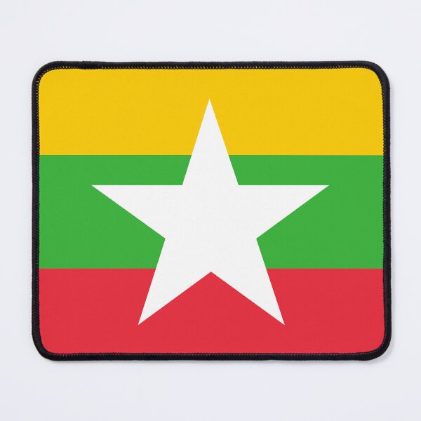 Item preview, MYANMAR Flag Gifts, Stickers & Products (F) designed and sold by mpodger.