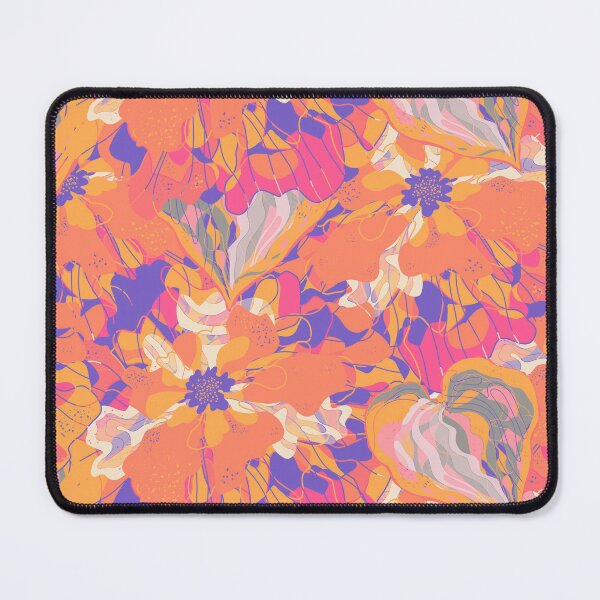 Item preview, Stylized peonies flowers pattern in Japanese Style designed and sold by NayaChu.