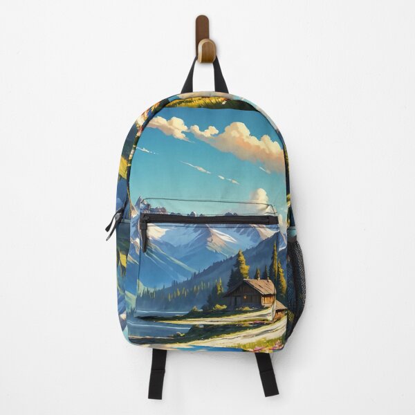 Item preview, Serene Alpine Paradise A Vision of Tranquility designed and sold by ArtComixHaven.