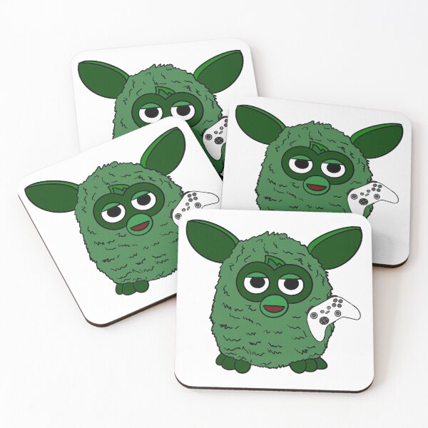 Item preview, Forest Green Gamer Furby designed and sold by Animals-by-JB.