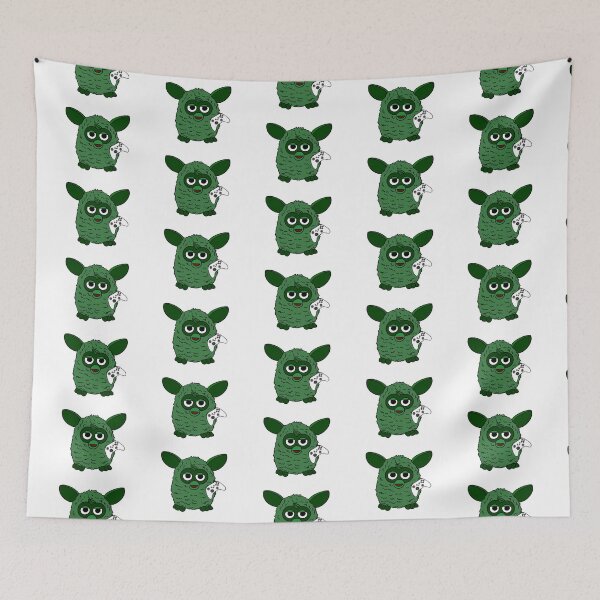 Item preview, Forest Green Gamer Furby designed and sold by Animals-by-JB.