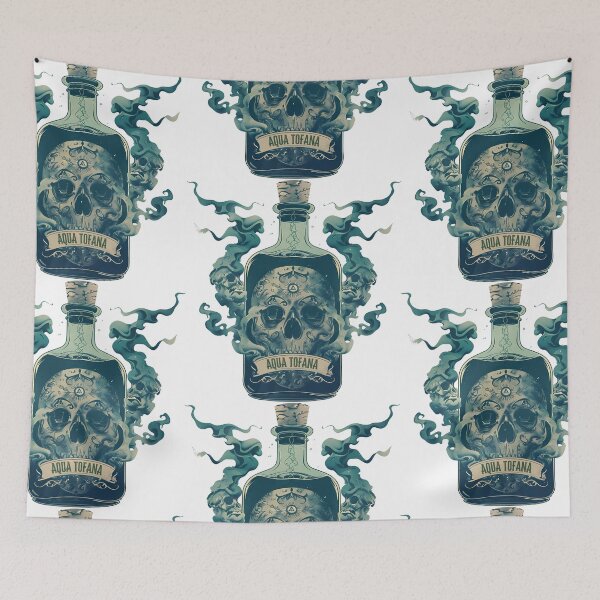 Item preview, Aqua Tofana Bailey Sarian Poison Bottle designed and sold by TrueCrimeDesign.