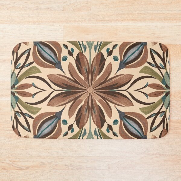 Item preview, A colorful kaleidoscope pattern with a flower pattern. designed and sold by Haji  Kamora.