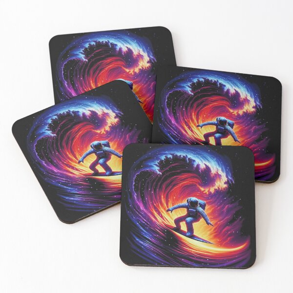 Item preview, Astronaut Surf Space Surfing designed and sold by Pati-Design.