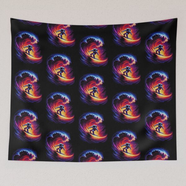 Item preview, Astronaut Surf Space Surfing designed and sold by Pati-Design.