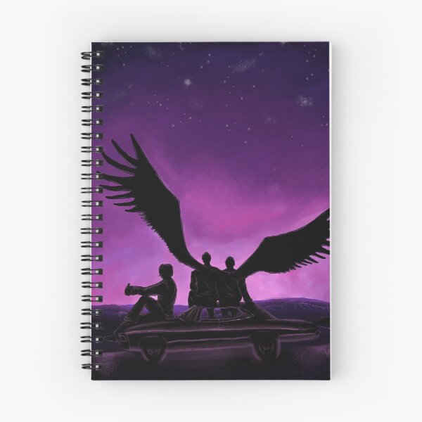 Item preview, Purple Wings- Supernatural's Team Free Will designed and sold by MerakiandMangoe.