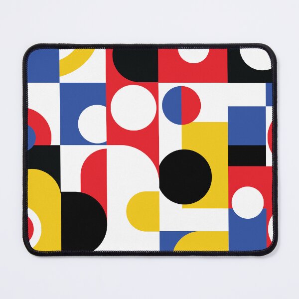 GEOMETRIC COLORS Mouse Pad