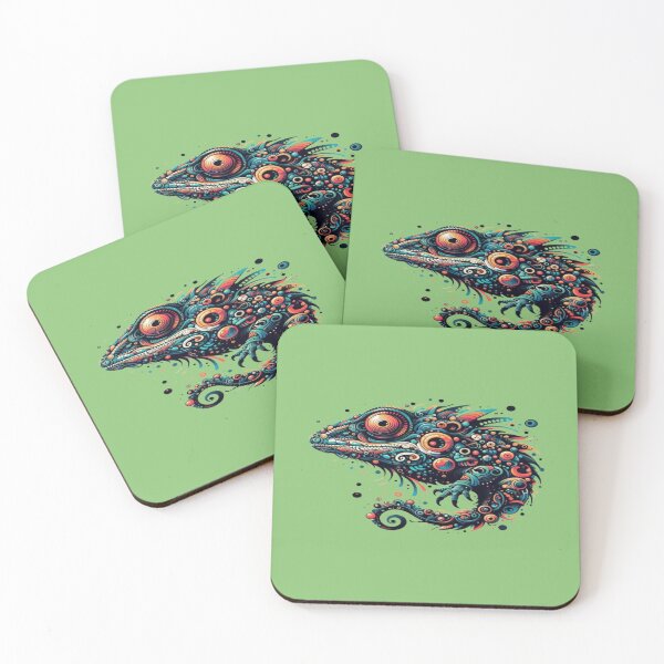 Item preview, Colorful Anole designed and sold by Furbulous Faces.