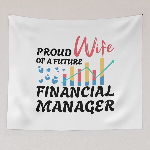 Item preview, Proud Wife Of A Future Financial Manager Married In Training designed and sold by Stick-Artistry.