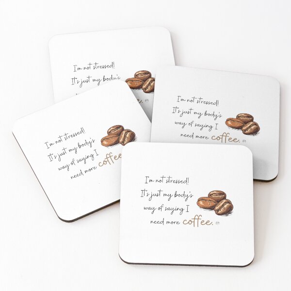 Item preview, I'm Not Stressed I Just Need Coffee designed and sold by Anita Ohulo.
