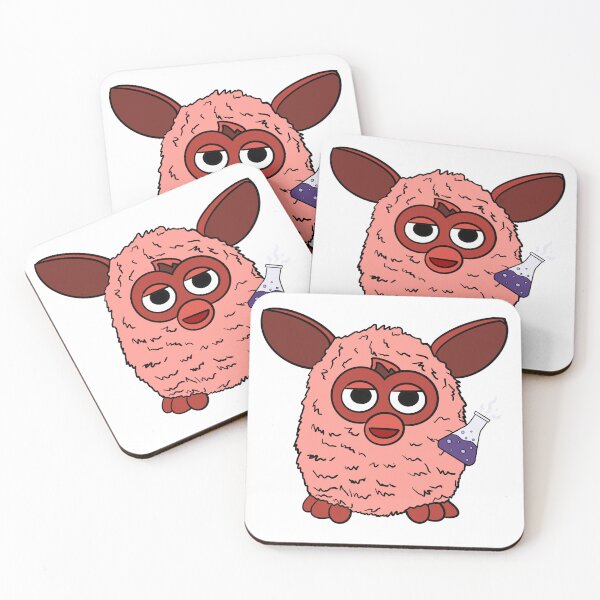 Item preview, Cherry Red Scientist Furby designed and sold by Animals-by-JB.