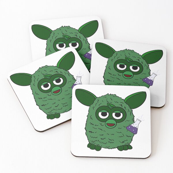 Item preview, Forest Green Scientist Furby designed and sold by Animals-by-JB.