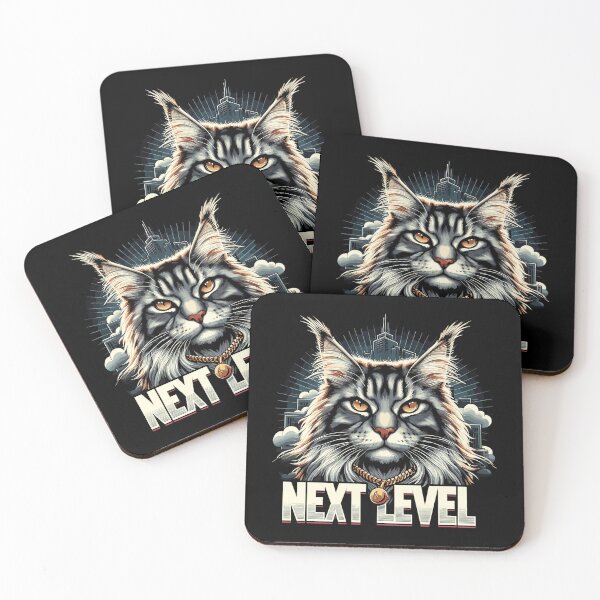 Item preview, Maine Coon Cat Next Level Gift designed and sold by Pineapple-Tree.