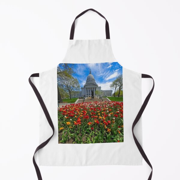 Item preview, Madison Capitol with Tulips 2 designed and sold by StevenRalserPhoto.