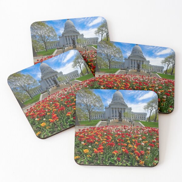 Item preview, Madison Capitol with Tulips 2 designed and sold by StevenRalserPhoto.