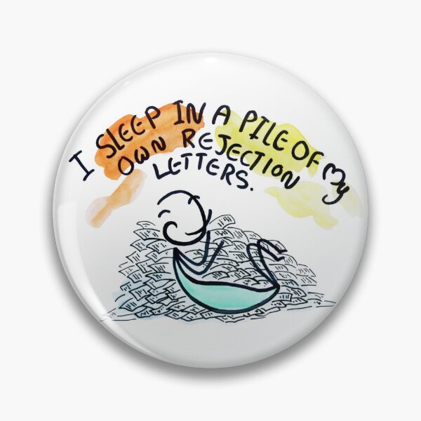 Item preview, I Sleep In a Pile of My Own Rejection Letters — Mon Mín Meu designed and sold by MonMinMeu.