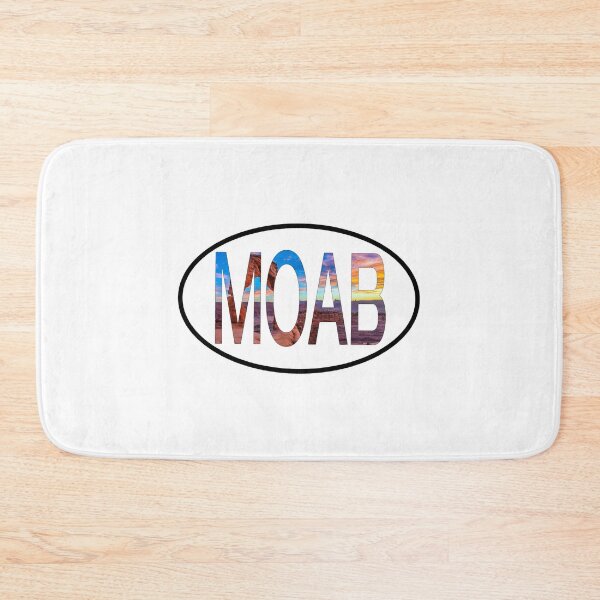 Item preview, MOAB lettering with arch within designed and sold by 10slash1.