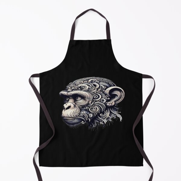Item preview, Wise Old World Monkey designed and sold by Furbulous Faces.