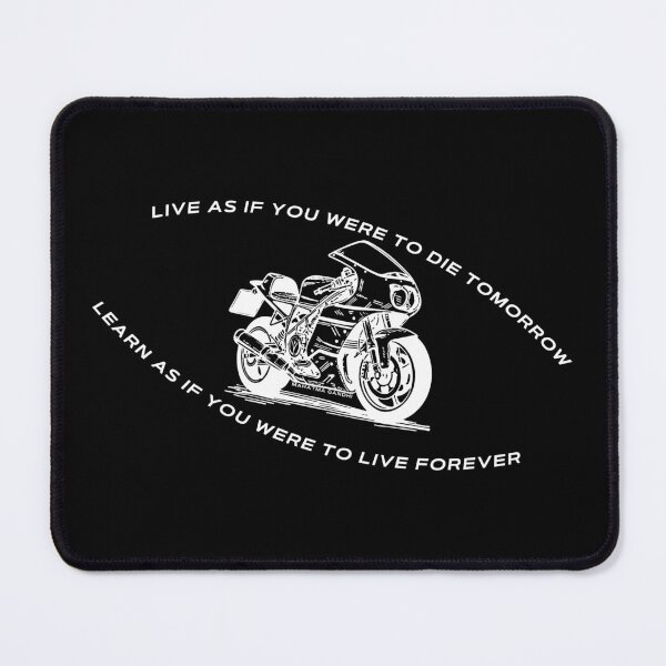 Item preview, Gandhi on Living (white) designed and sold by SweetsAndSavary.