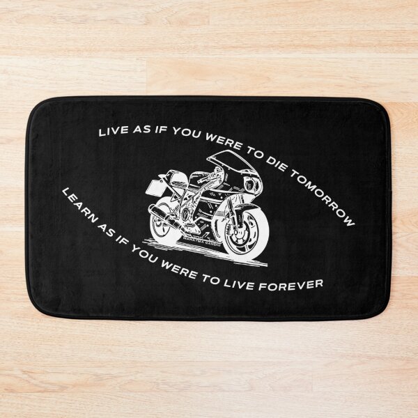 Item preview, Gandhi on Living (white) designed and sold by SweetsAndSavary.