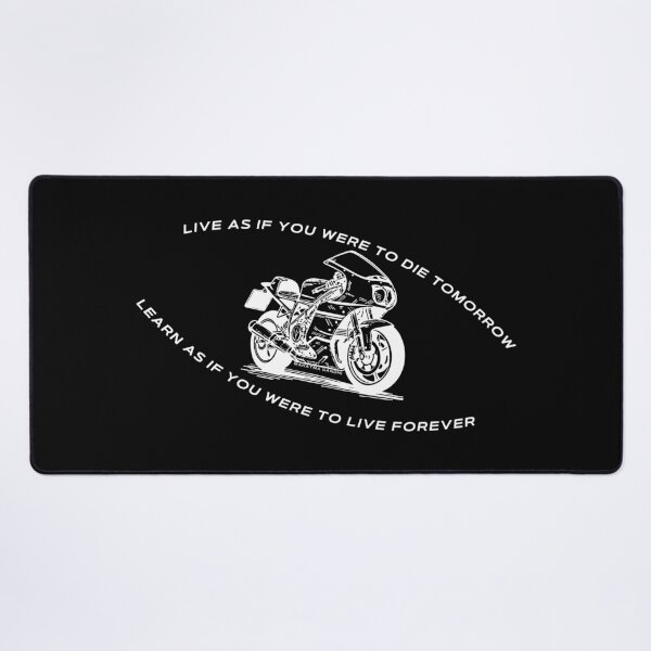 Item preview, Gandhi on Living (white) designed and sold by SweetsAndSavary.