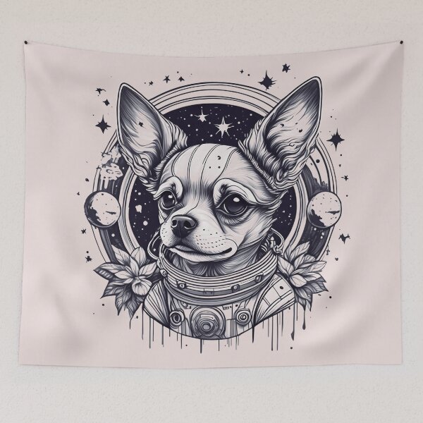 Item preview, Space for a chihuahua  designed and sold by blackquack.