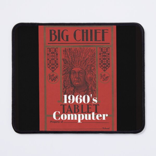 Item preview, "Big Chief Tablet Nostalgia: Relive Childhood Scribbles in Style!" designed and sold by Mrpalaad.