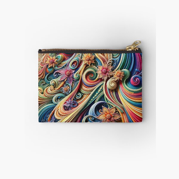 Item preview, Colorful floral swirl designed and sold by Cerberus-Art.