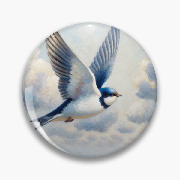 Item preview, Skybound Grace: Impressionist Swallow in Flight designed and sold by Suzana Djordjevic.