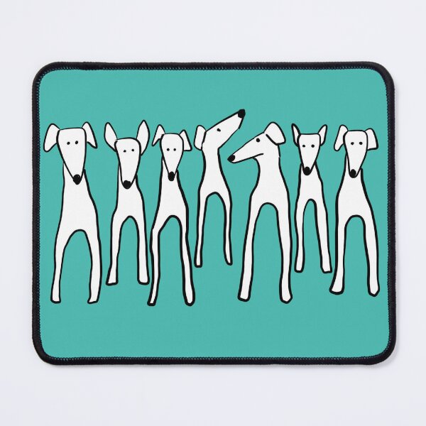 Item preview, Greyhounds in a line designed and sold by REVELartdesign.