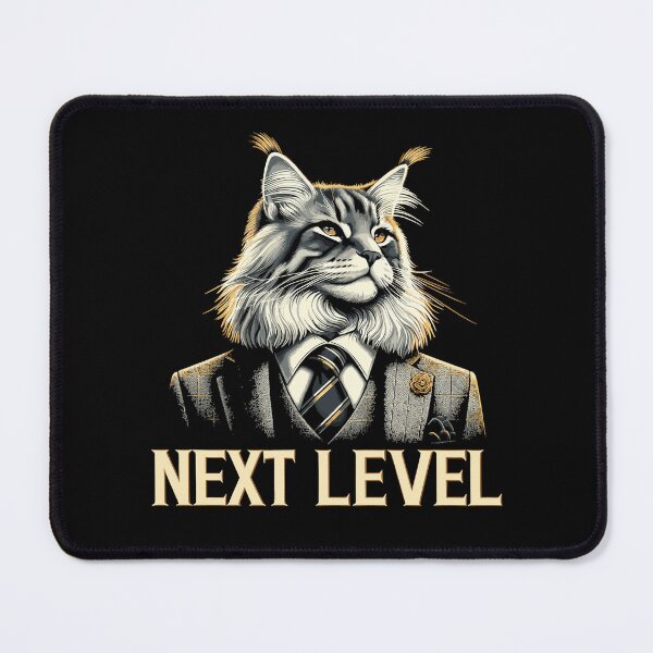 Item preview, Maine Coon Cat Next Level Suit Success Gift designed and sold by Pineapple-Tree.