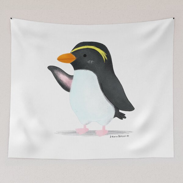 Item preview, Fiordland  Penguin designed and sold by julianamotzko.