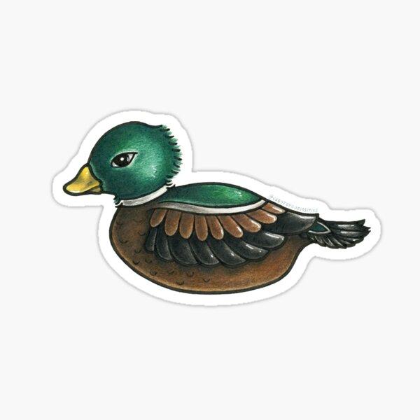 Item preview, Neotrad style duck  designed and sold by jackiecabot.