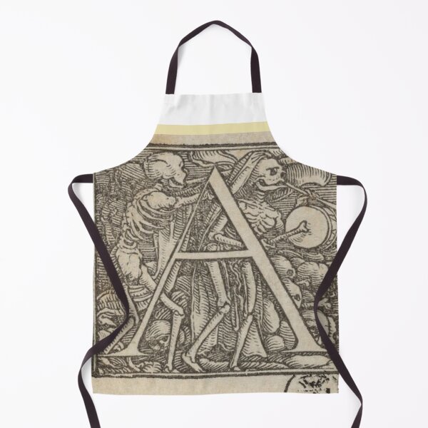 Item preview, Capital A, Dance of Death Alphabet designed and sold by TheBreezyCat.