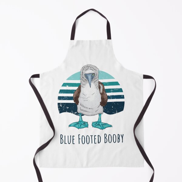 Item preview, Blue footed booby on sea vintage background designed and sold by Deepness2023.