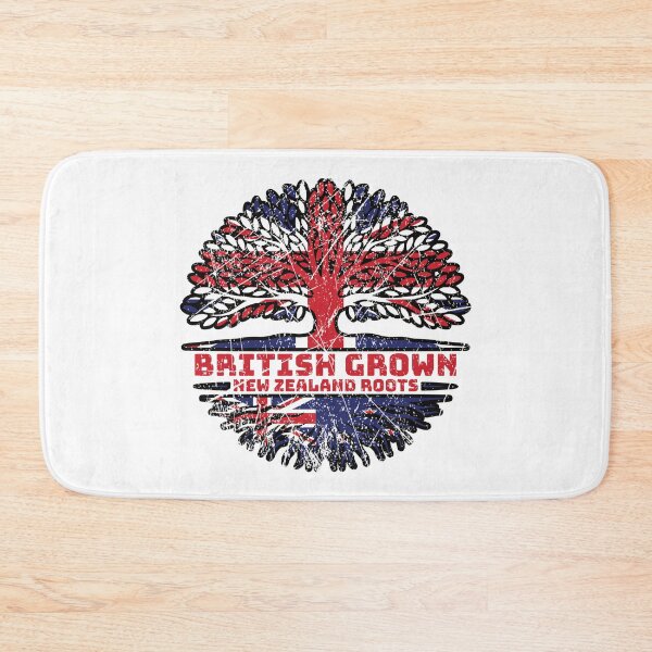 Item preview, New Zealand Uk United Kingdom British Tree Roots Flag designed and sold by FlagX.