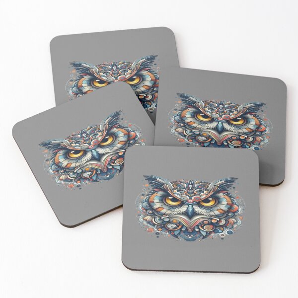 Item preview, Wise Great Horned Owl designed and sold by Furbulous Faces.