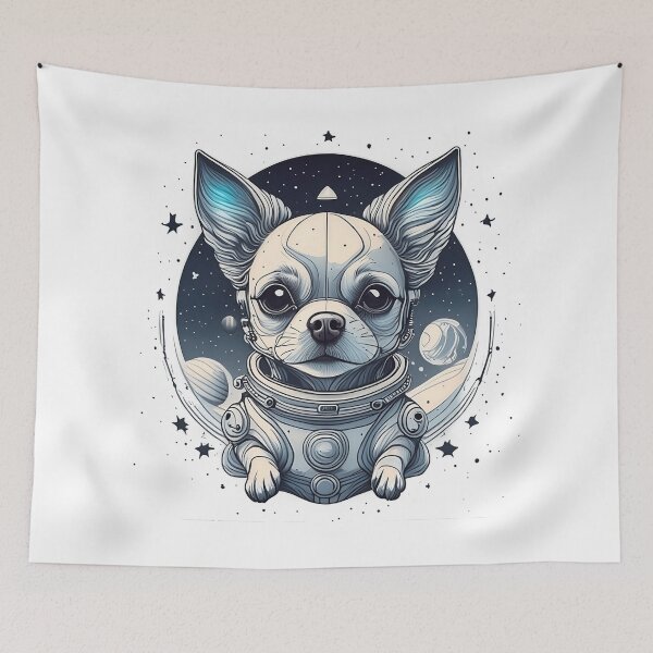 Item preview, Space for a chihuahua  designed and sold by blackquack.