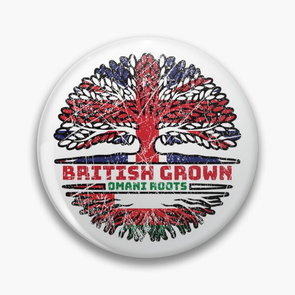 Item preview, Oman Omani British UK Tree Roots Flag designed and sold by FlagX.